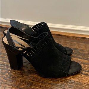 Black Tahari Half Bootie Heel